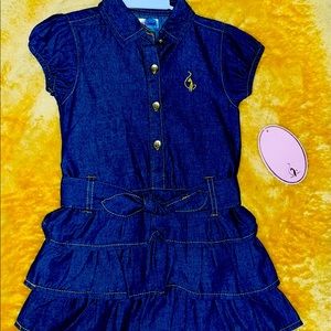 Baby Phat blue jean dress 24M